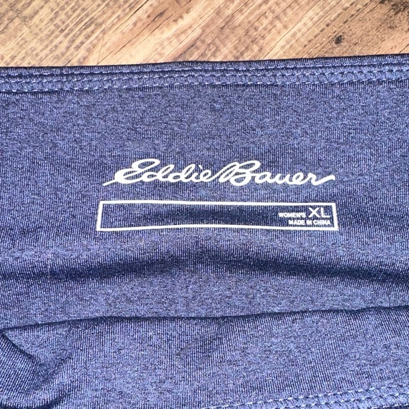 Eddie Bauer Dark Blue Active Leggings - Picture 2 of 4